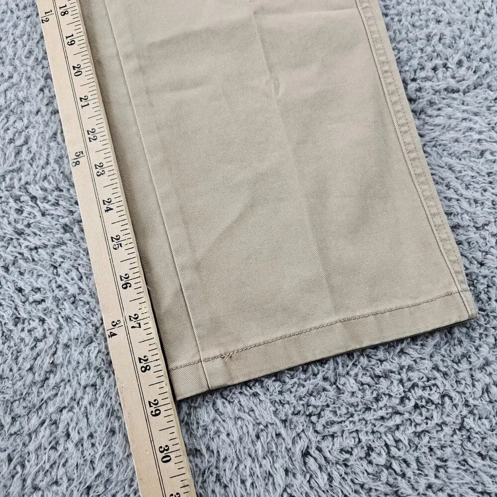Joseph Abboud Pants 32x29 Khaki Beige Chino Comfort Stretch Preppy Casual NWT